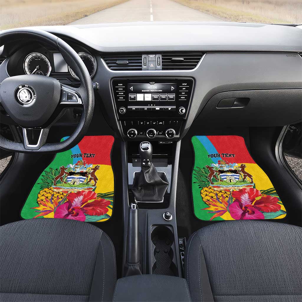 Barbuda Car Mats Frigate Bird Tropical Style