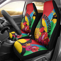 Barbuda Car Seat Cover Frigate Bird Tropical Style