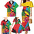 Personalised Barbuda Family Matching Mermaid Dress and Hawaiian Shirt Frigate Bird Tropical Style