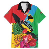 Personalised Barbuda Family Matching Mermaid Dress and Hawaiian Shirt Frigate Bird Tropical Style