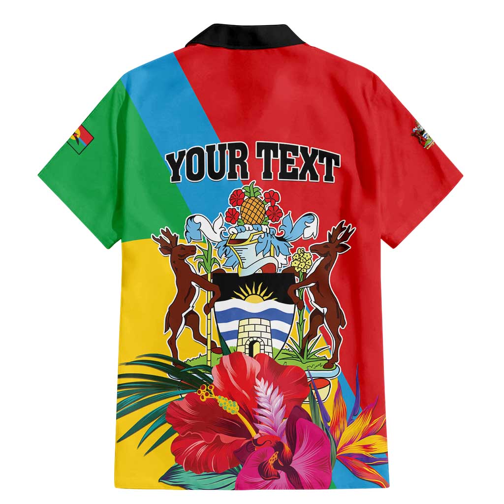 Personalised Barbuda Family Matching Mermaid Dress and Hawaiian Shirt Frigate Bird Tropical Style