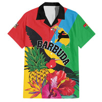 Personalised Barbuda Family Matching Puletasi and Hawaiian Shirt Frigate Bird Tropical Style