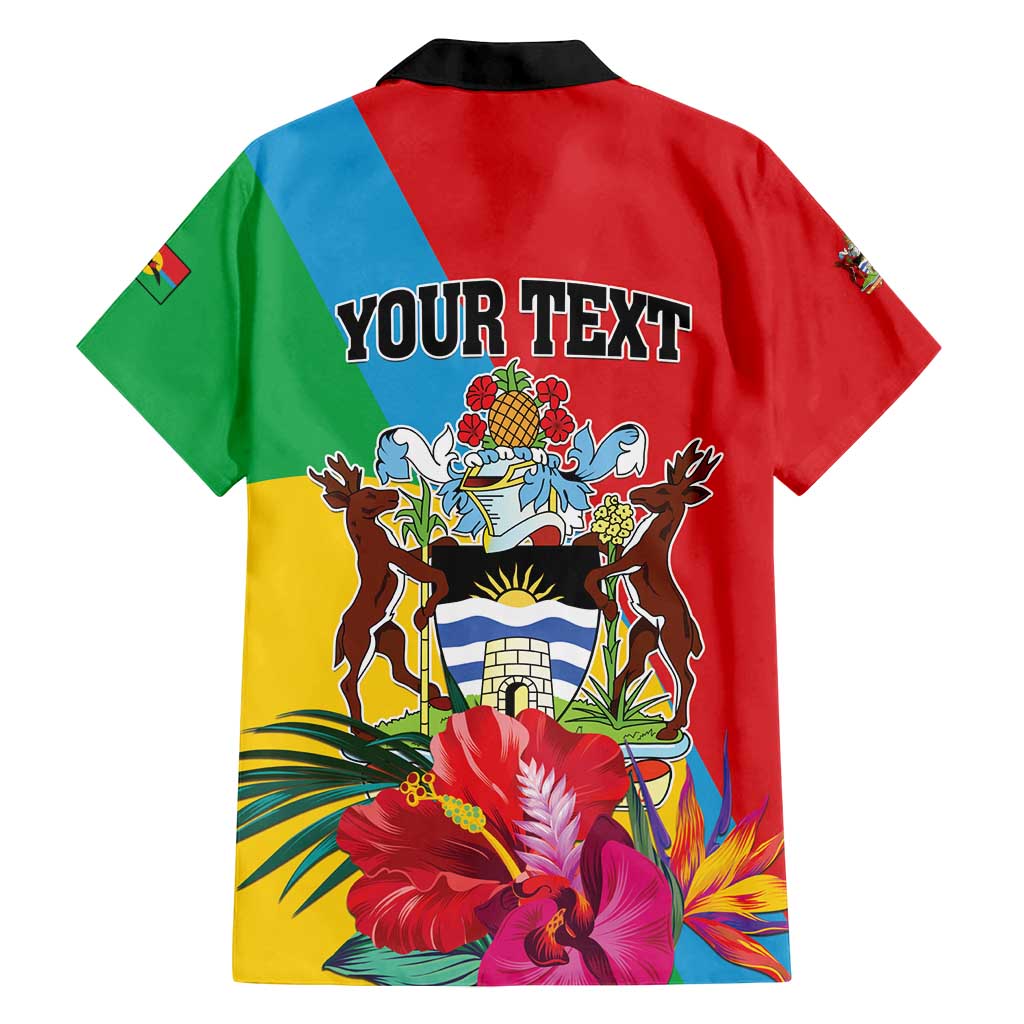 Personalised Barbuda Family Matching Puletasi and Hawaiian Shirt Frigate Bird Tropical Style