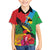 Personalised Barbuda Family Matching Summer Maxi Dress and Hawaiian Shirt Frigate Bird Tropical Style - Wonder Print Shop
