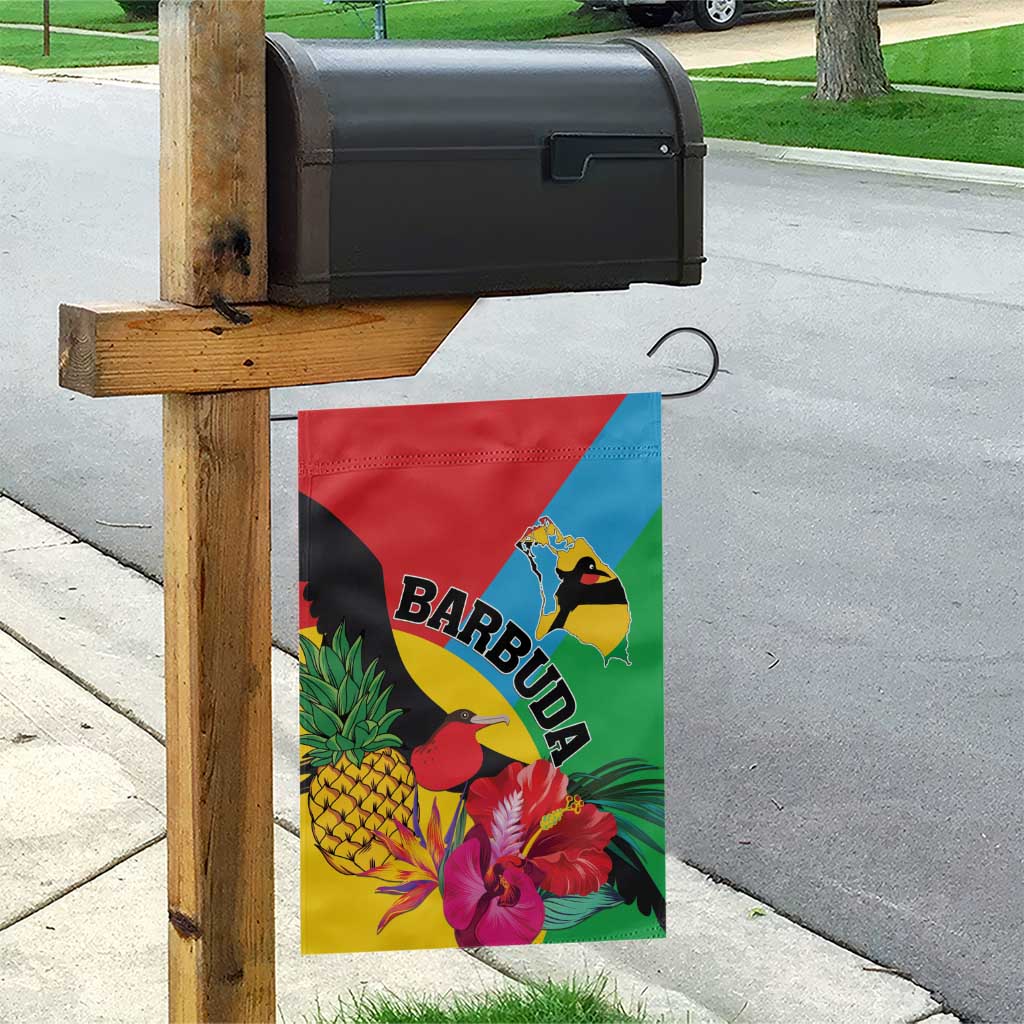 Barbuda Garden Flag Frigate Bird Tropical Style - Wonder Print Shop