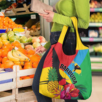 Barbuda Grocery Bag Frigate Bird Tropical Style