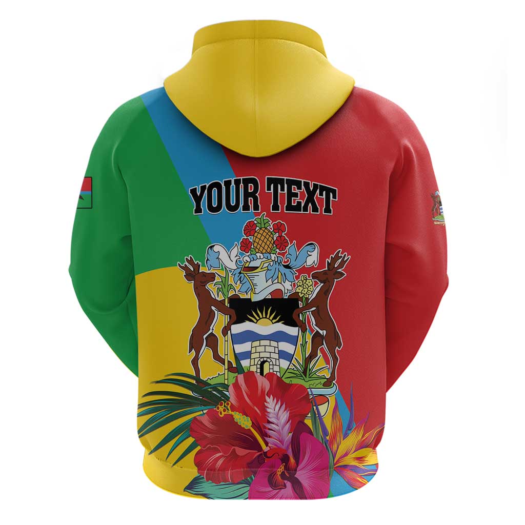 Personalised Barbuda Hoodie Frigate Bird Tropical Style - Wonder Print Shop
