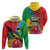 Personalised Barbuda Hoodie Frigate Bird Tropical Style - Wonder Print Shop
