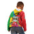 Personalised Barbuda Kid Hoodie Frigate Bird Tropical Style - Wonder Print Shop