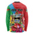 Personalised Barbuda Long Sleeve Shirt Frigate Bird Tropical Style - Wonder Print Shop