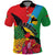 Personalised Barbuda Polo Shirt Frigate Bird Tropical Style - Wonder Print Shop