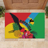 Barbuda Rubber Doormat Frigate Bird Tropical Style - Wonder Print Shop