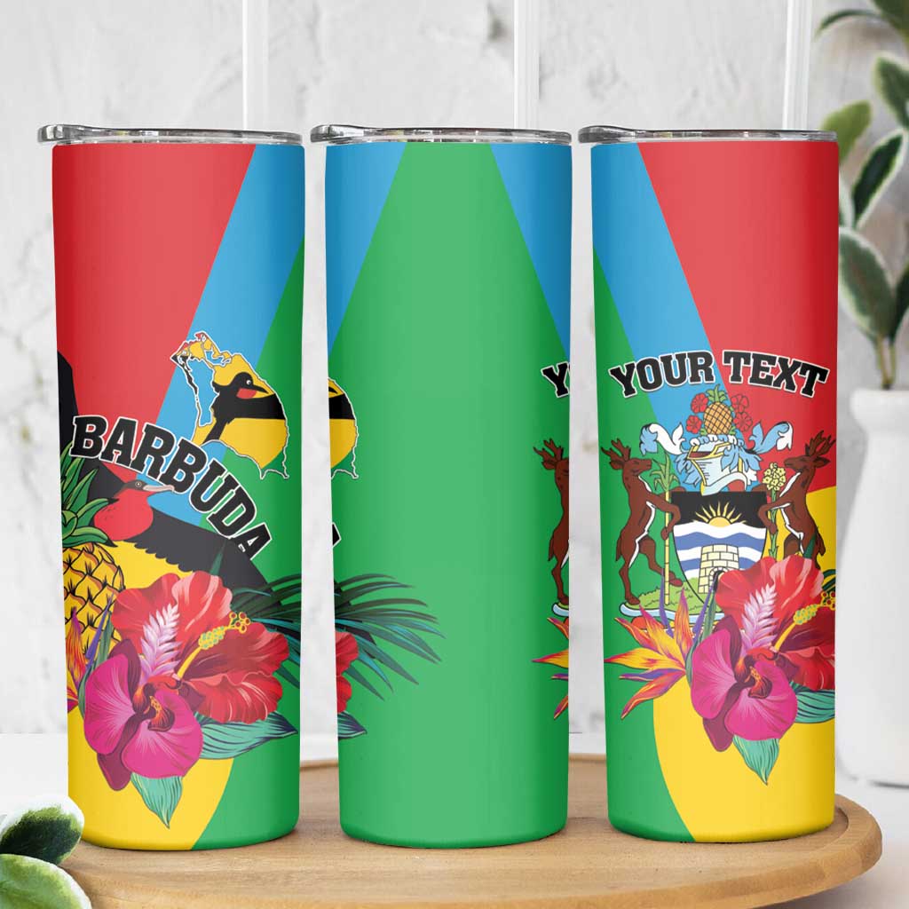 Personalised Barbuda Skinny Tumbler Frigate Bird Tropical Style - Wonder Print Shop