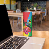 Personalised Barbuda Skinny Tumbler Frigate Bird Tropical Style - Wonder Print Shop