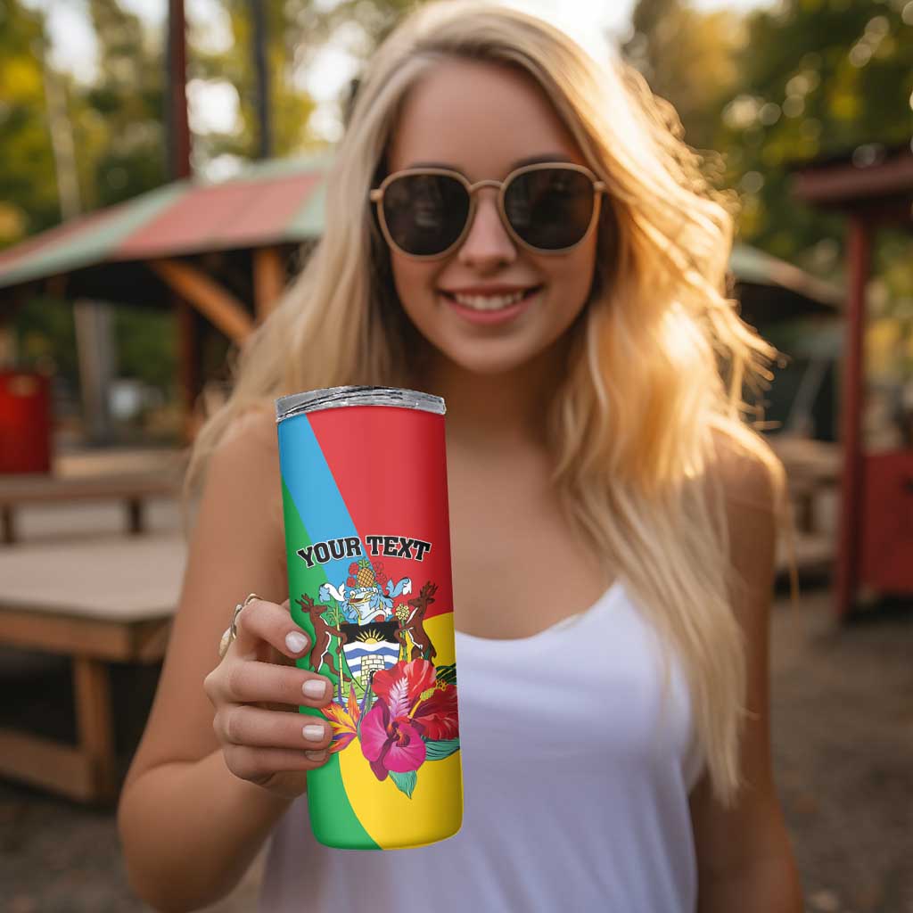 Personalised Barbuda Skinny Tumbler Frigate Bird Tropical Style - Wonder Print Shop