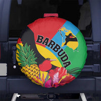 Barbuda Spare Tire Cover Frigate Bird Tropical Style - Wonder Print Shop