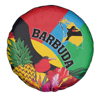 Barbuda Spare Tire Cover Frigate Bird Tropical Style - Wonder Print Shop