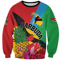 Personalised Barbuda Sweatshirt Frigate Bird Tropical Style - Wonder Print Shop