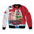 Personalised Bermuda Bomber Jacket Quo Fata Ferunt