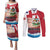 Personalised Bermuda Couples Matching Puletasi and Long Sleeve Button Shirt Quo Fata Ferunt