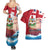 Personalised Bermuda Couples Matching Summer Maxi Dress and Hawaiian Shirt Quo Fata Ferunt