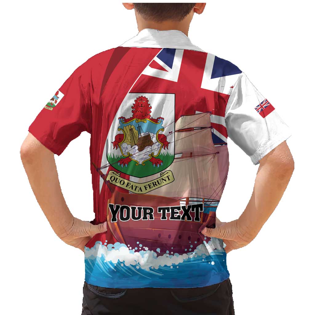 Personalised Bermuda Family Matching Mermaid Dress and Hawaiian Shirt Quo Fata Ferunt