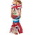 Personalised Bermuda Family Matching Mermaid Dress and Hawaiian Shirt Quo Fata Ferunt