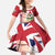 Personalised Bermuda Family Matching Off Shoulder Maxi Dress and Hawaiian Shirt Quo Fata Ferunt - Wonder Print Shop