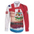 Personalised Bermuda Family Matching Puletasi and Hawaiian Shirt Quo Fata Ferunt