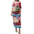 Personalised Bermuda Family Matching Puletasi and Hawaiian Shirt Quo Fata Ferunt