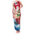 Personalised Bermuda Family Matching Tank Maxi Dress and Hawaiian Shirt Quo Fata Ferunt - Wonder Print Shop