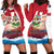 Personalised Bermuda Hoodie Dress Quo Fata Ferunt - Wonder Print Shop