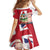 Personalised Bermuda Kid Short Sleeve Dress Quo Fata Ferunt - Wonder Print Shop