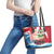 Bermuda Leather Tote Bag Quo Fata Ferunt