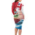Personalised Bermuda Long Sleeve Bodycon Dress Quo Fata Ferunt - Wonder Print Shop
