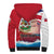 Personalised Bermuda Sherpa Hoodie Quo Fata Ferunt - Wonder Print Shop
