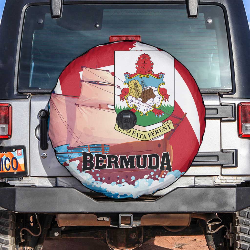 Bermuda Spare Tire Cover Quo Fata Ferunt - Wonder Print Shop