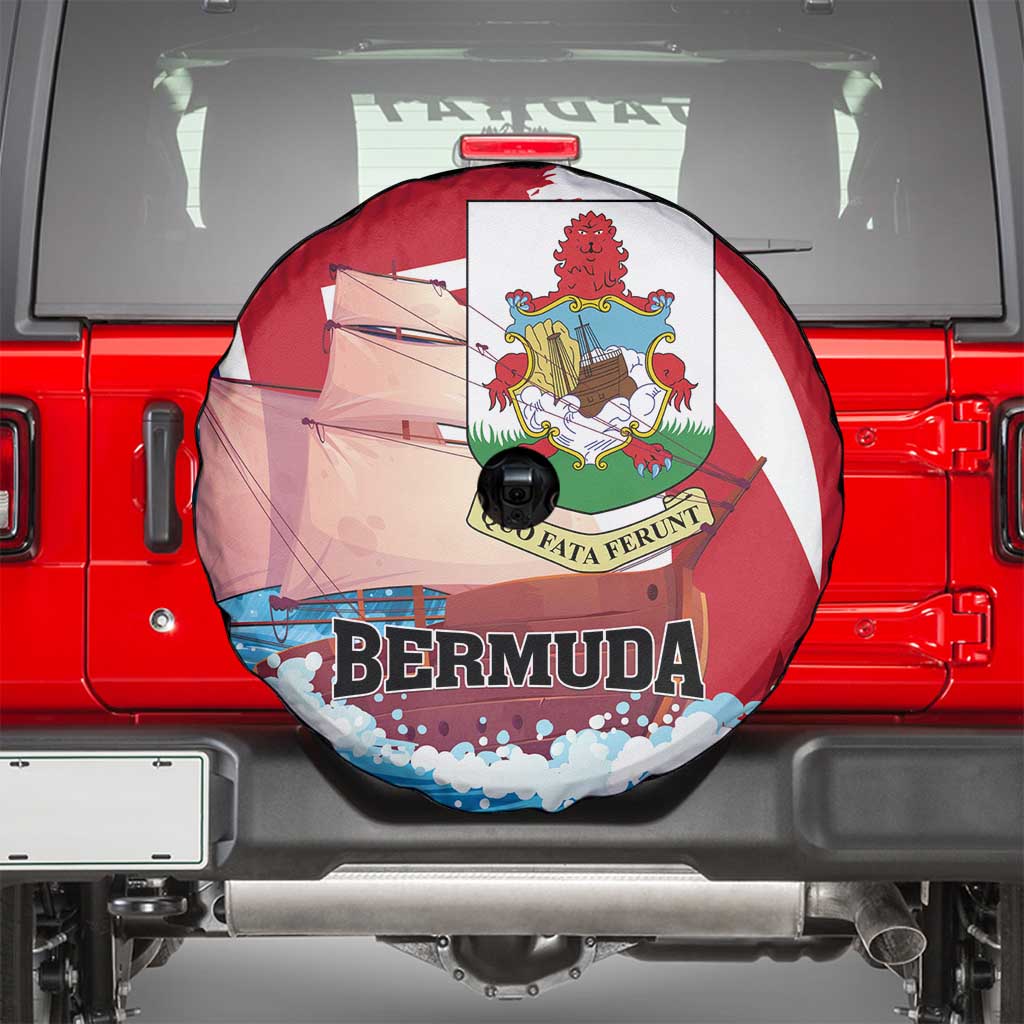 Bermuda Spare Tire Cover Quo Fata Ferunt - Wonder Print Shop