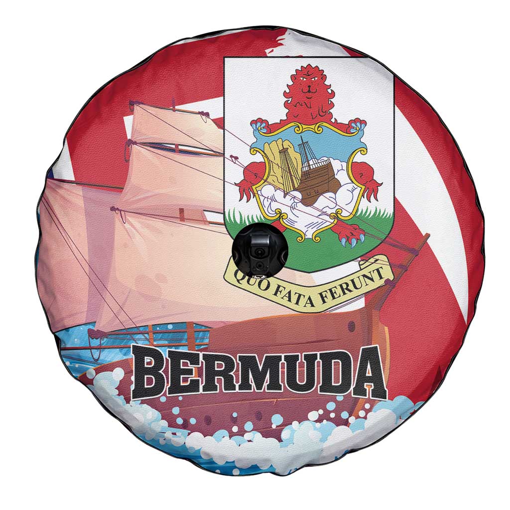 Bermuda Spare Tire Cover Quo Fata Ferunt - Wonder Print Shop