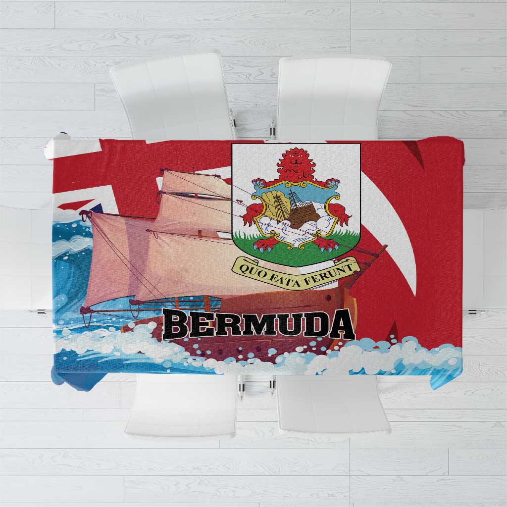 Bermuda Tablecloth Quo Fata Ferunt - Wonder Print Shop