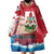 Personalised Bermuda Wearable Blanket Hoodie Quo Fata Ferunt - Wonder Print Shop