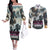Personalized Pegasus Horse Racing 2025 Couples Matching Off The Shoulder Long Sleeve Dress and Long Sleeve Button Shirt Soar to Victory