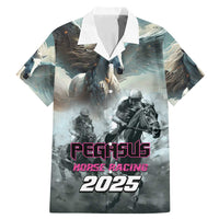 Personalized Pegasus Horse Racing 2025 Family Matching Mermaid Dress and Hawaiian Shirt Soar to Victory