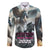 Personalized Pegasus Horse Racing 2025 Family Matching Off The Shoulder Long Sleeve Dress and Hawaiian Shirt Soar to Victory