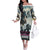Personalized Pegasus Horse Racing 2025 Family Matching Off The Shoulder Long Sleeve Dress and Hawaiian Shirt Soar to Victory