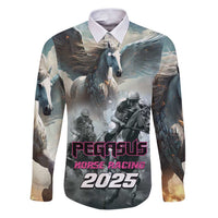 Personalized Pegasus Horse Racing 2025 Family Matching Puletasi and Hawaiian Shirt Soar to Victory