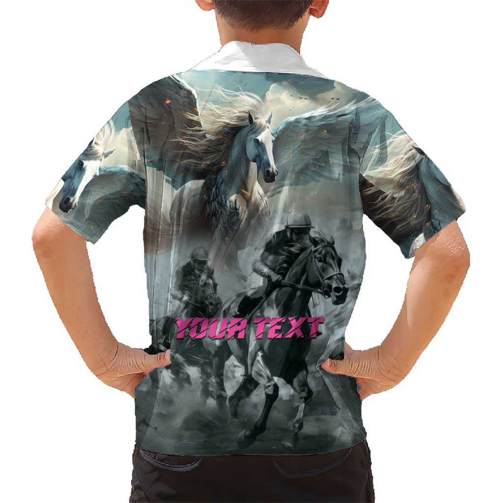 Personalized Pegasus Horse Racing 2025 Hawaiian Shirt Soar to Victory - Wonder Print Shop