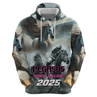Personalized Pegasus Horse Racing 2025 Hoodie Soar to Victory - Wonder Print Shop