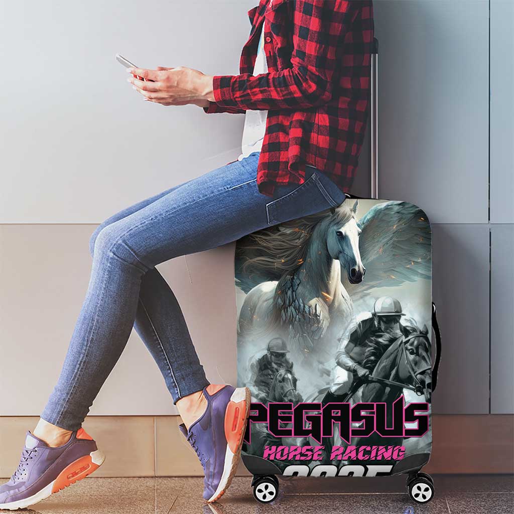 Pegasus Horse Racing 2025 Luggage Cover Soar to Victory - Wonder Print Shop