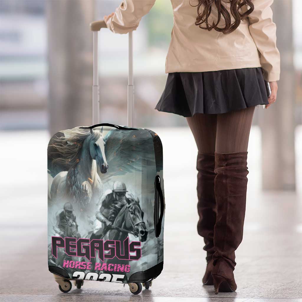 Pegasus Horse Racing 2025 Luggage Cover Soar to Victory - Wonder Print Shop